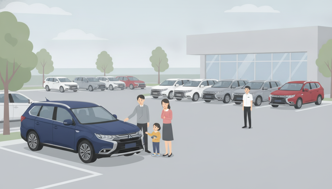 三菱 アウトランダーPHEV（全国）の中古車